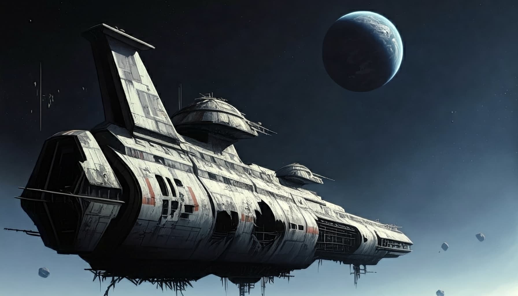 宇宙船の脱出